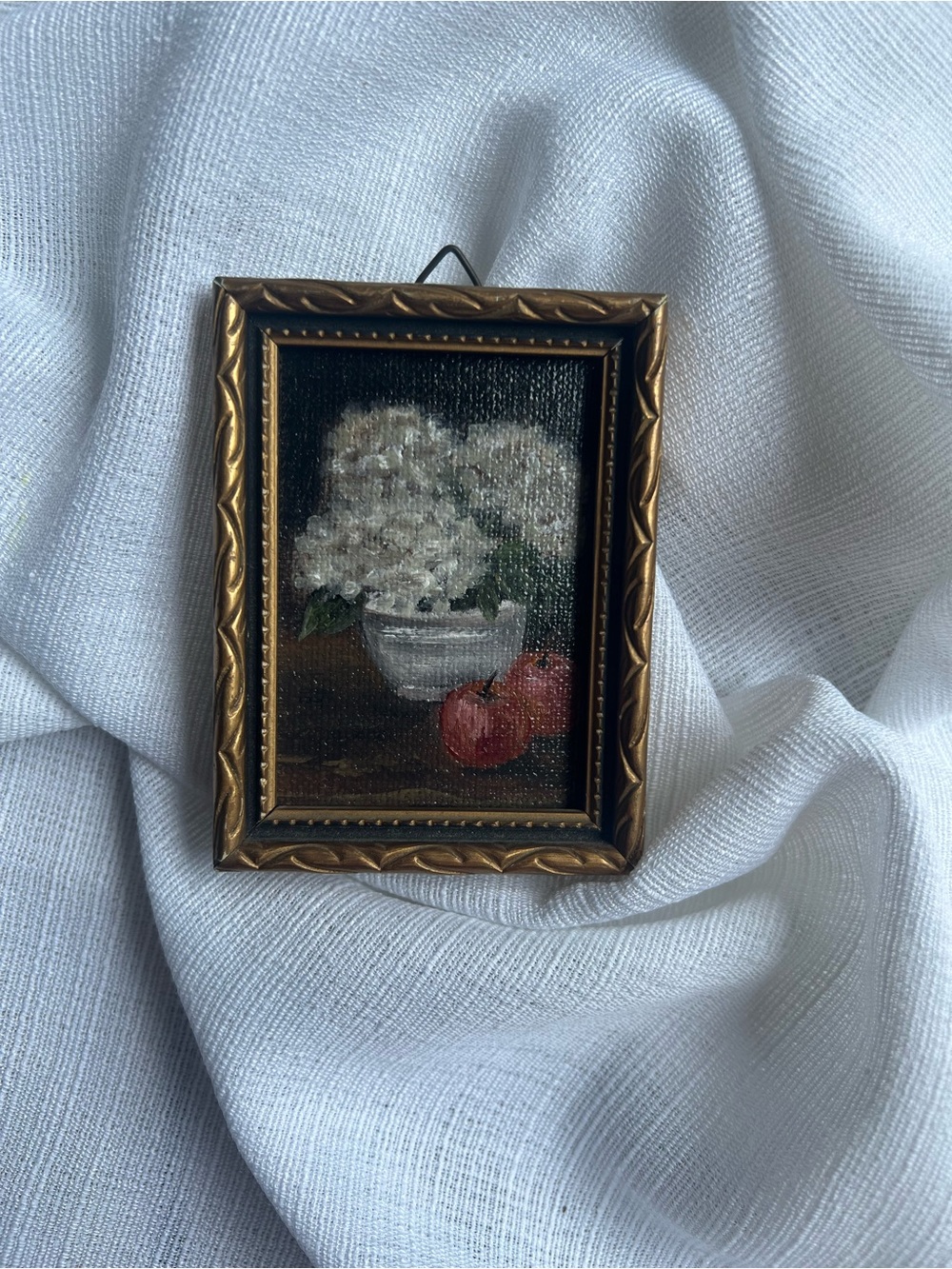 “A Hint Of Autumn” mini oil painting
